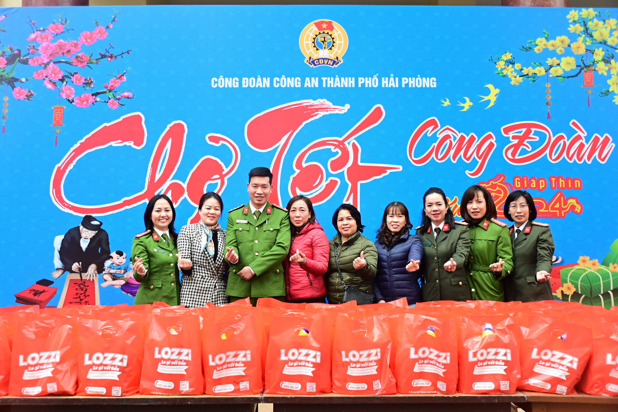 Công đoàn Công an thành phố triển khai công tác và “Tết sum vầy - Xuân chia sẻ